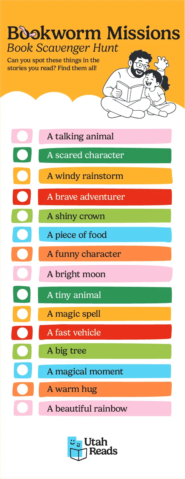 Scavenger Hunt Bookmark